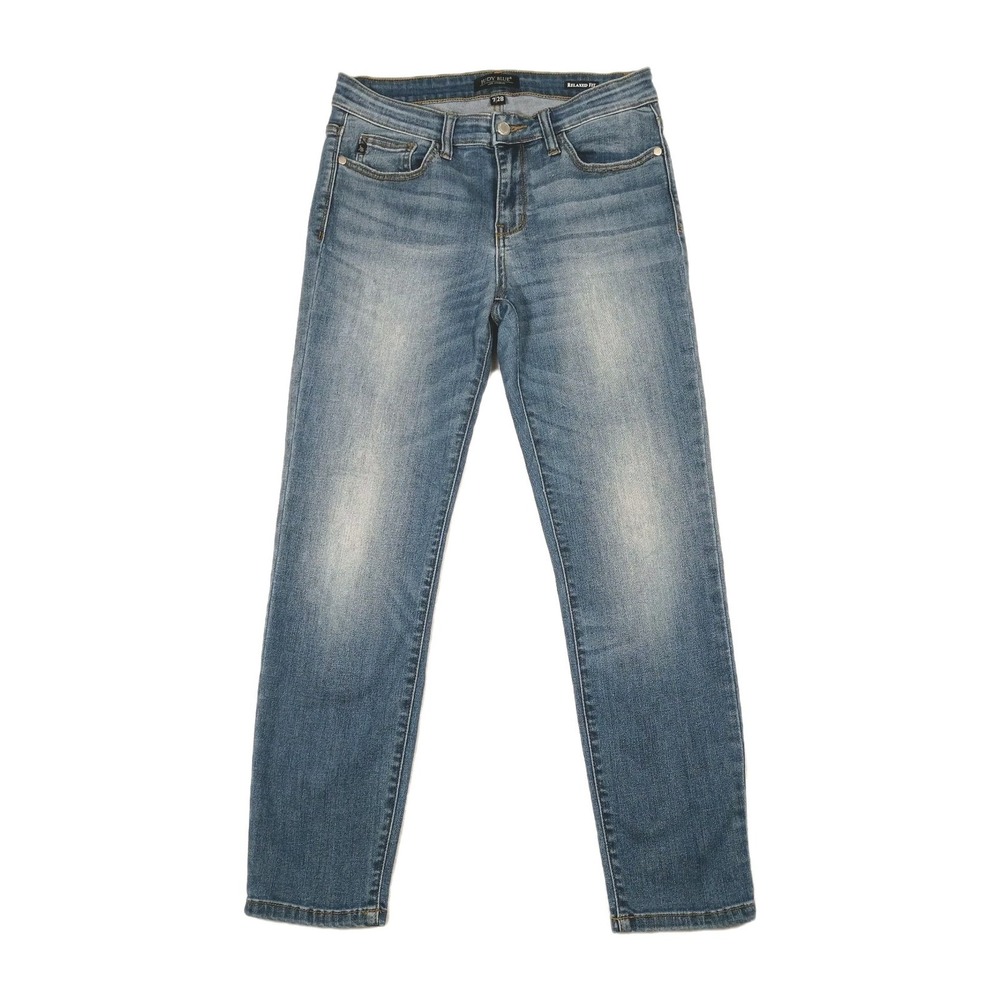 Judy Blue Women's Blue Ankle & Cropped Jeans